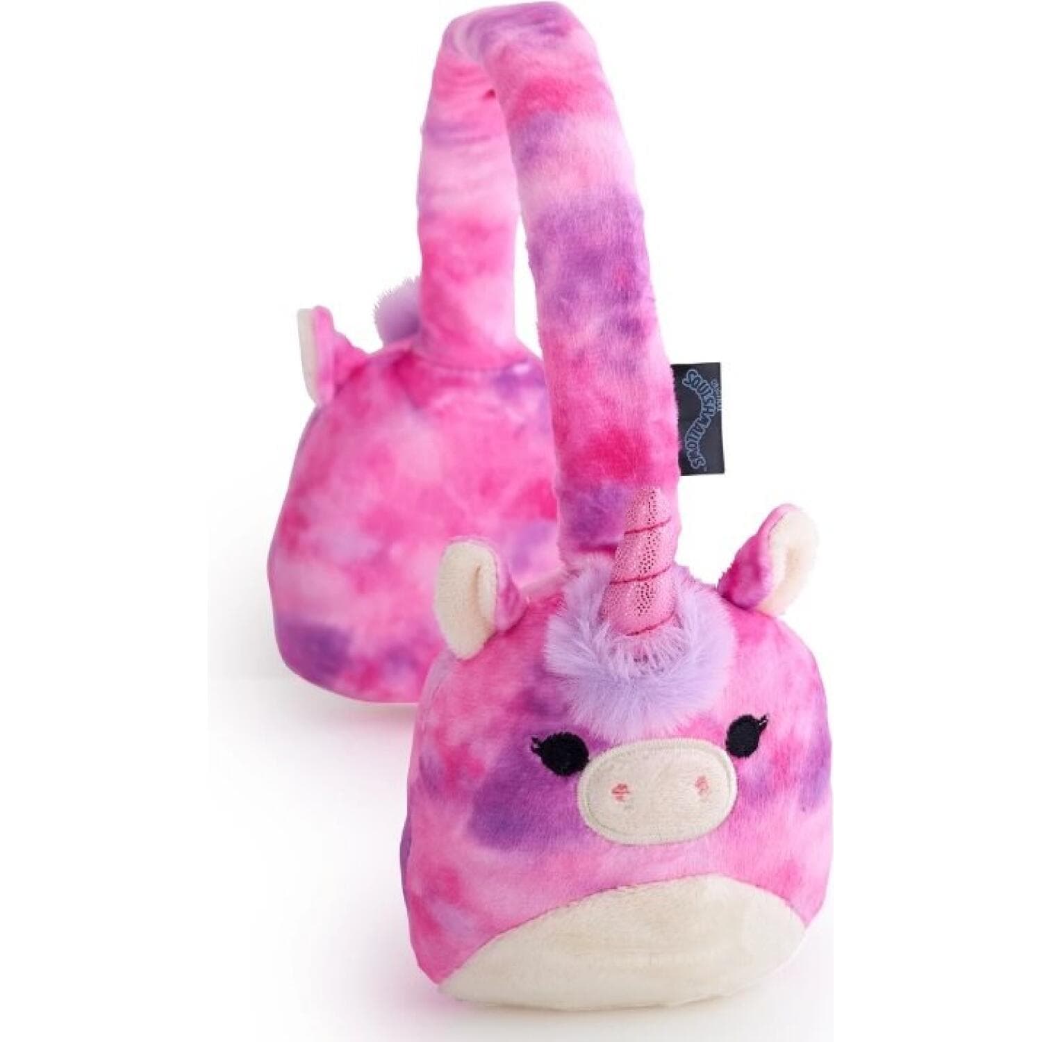 Bluetooth Ακουστικά Lazerbuilt Jazwares Original Squishmallows Λούτρινα Ασύρματα Κεφαλής για Παιδιά με