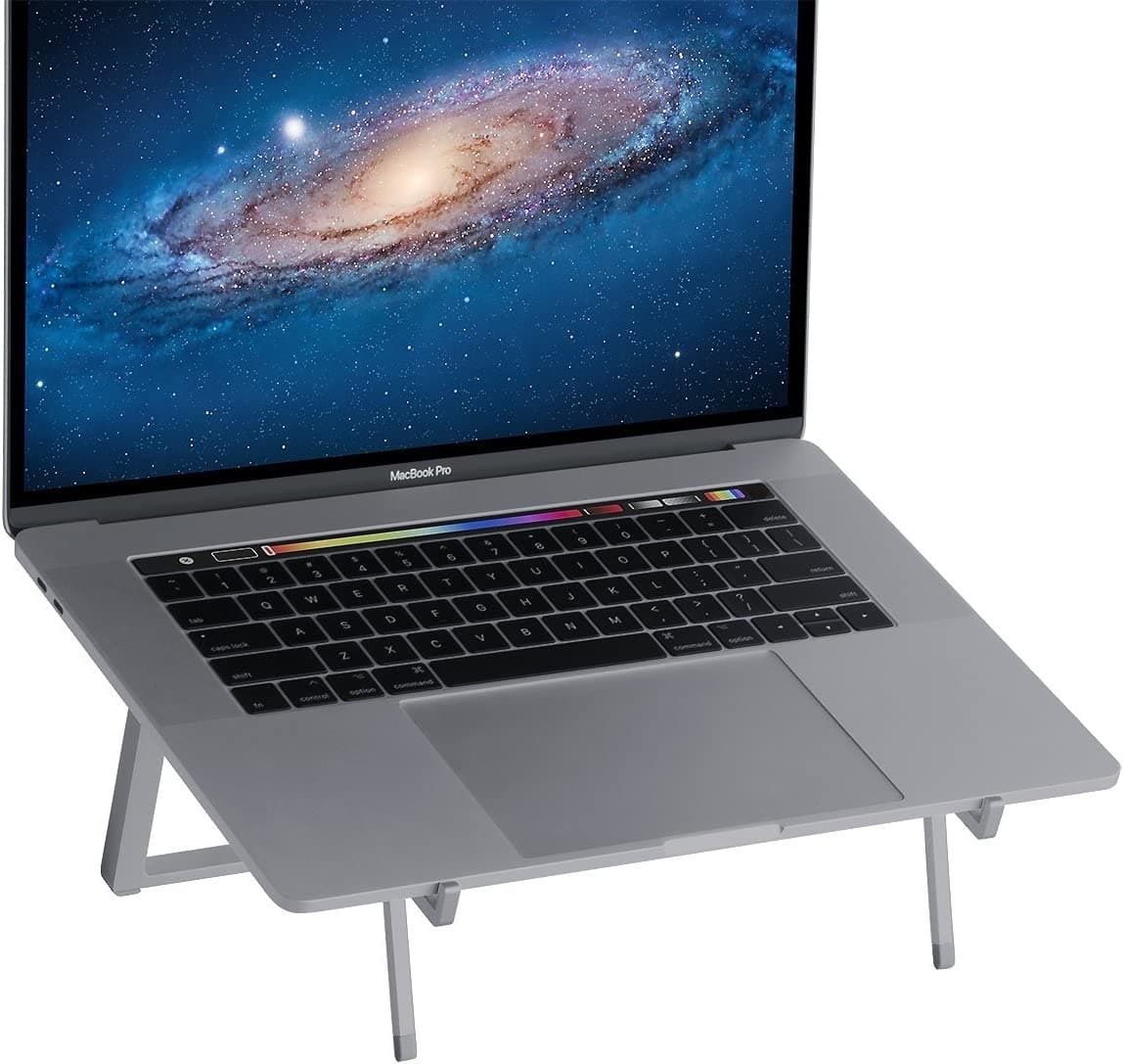 Rain Design mBar Pro Plus - Αναδιπλούμενη Βάση Αλουμινίου για Laptop έως 17" - Space Gray (891607000926)