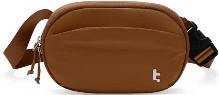 Τσαντάκι Unisex Tomtoc SlingBean-T32 Belt Bag Μέσης / Χιαστί / Fanny Pack Αντικλεπτικό με RFID 1.5L - Caramel
