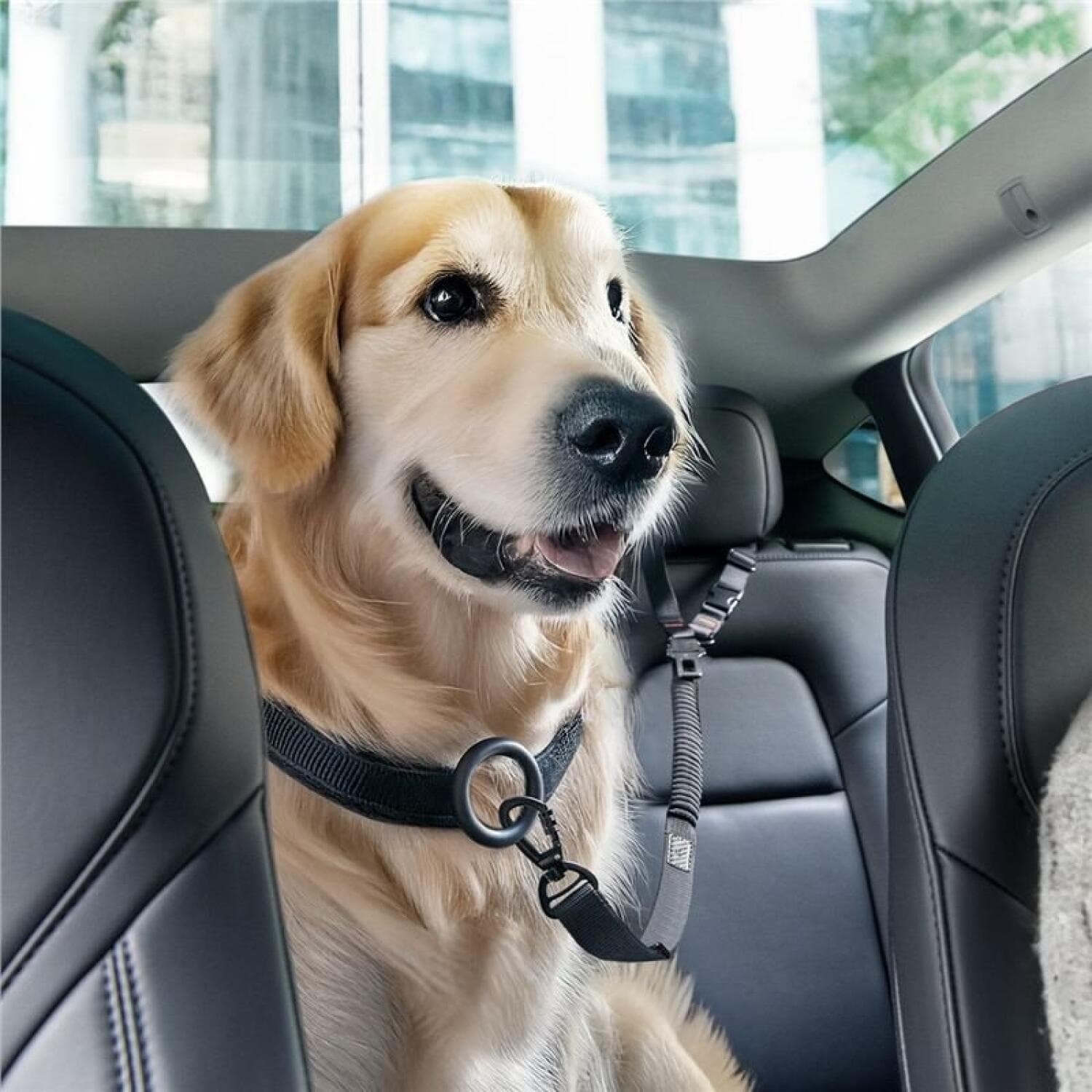 Ζώνη Ασφαλείας Σκύλου για Αυτοκίνητο Spigen PS100 Universal Pet Car Seatbelt Ρυθμιζόμενη Ελαστική -