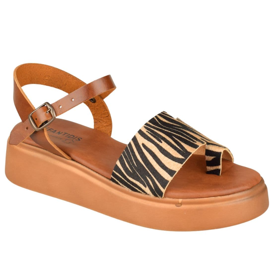 Πέδιλα γυναικεία | Υφαντίδης | 120022 | Ταμπά Animal Print