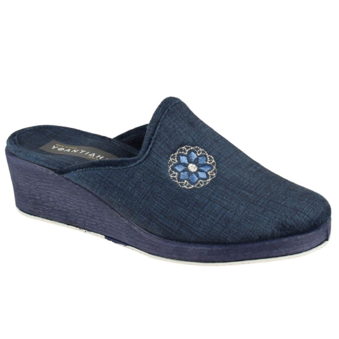 Γυναικείες Παντόφλες Σπιτιού | Υφαντίδης | 522401 | Μπλε